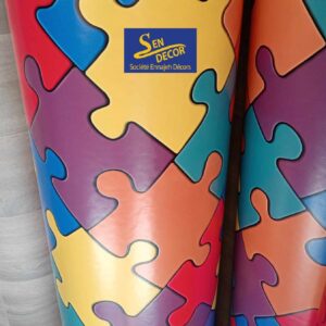 Revêtement de sol PVC "Puzzle"