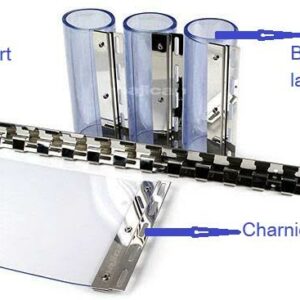 DES RIDEAUX LANIERES EN PVC